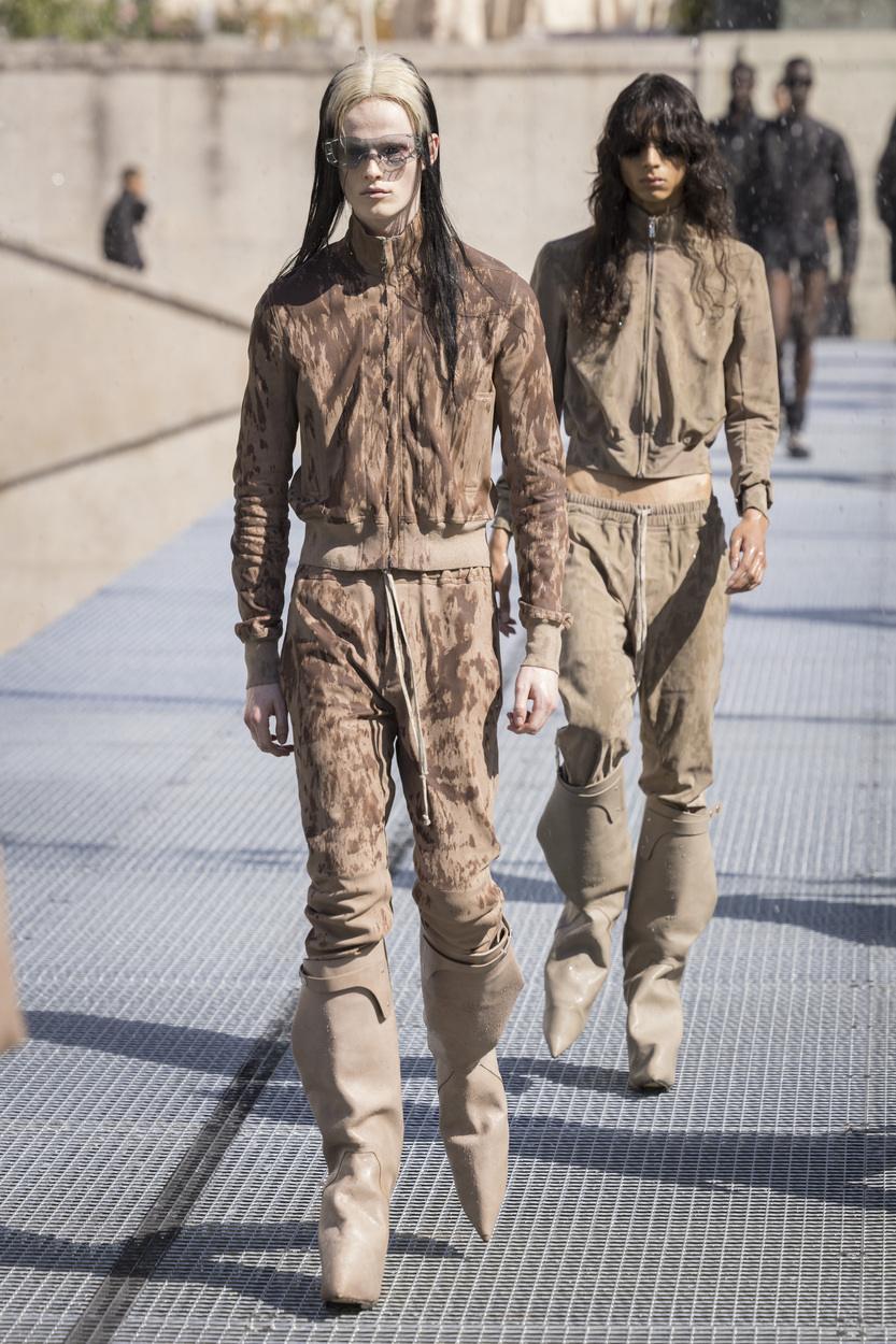 Le défilé Rick Owens printemps-été 2027 avec une collaboration adidas