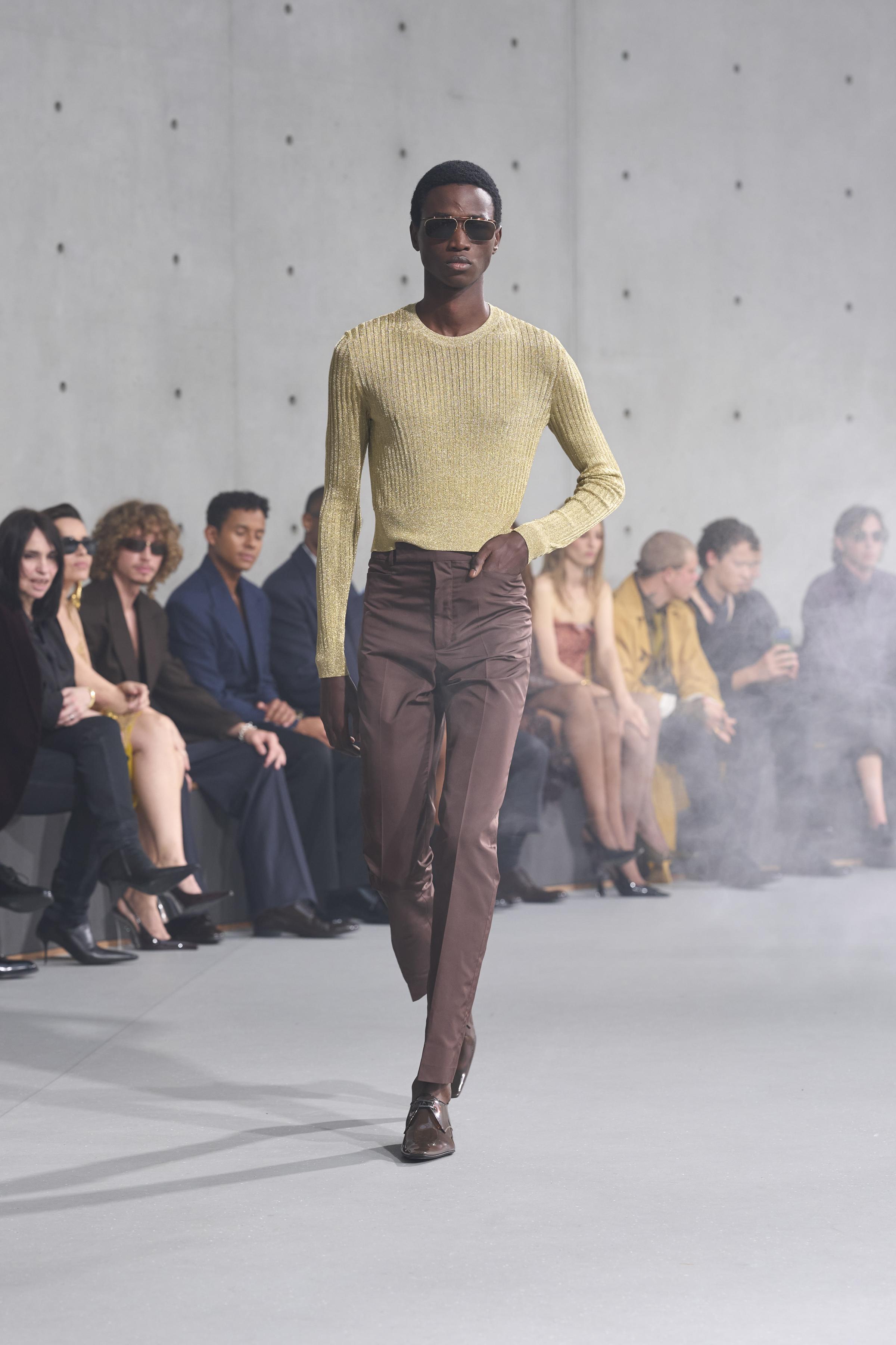 Le défilé saint Laurent homme printemps-été 2027 à la Fashion Week de Paris
