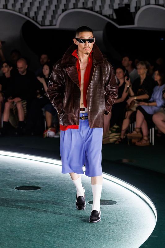 romeo beckham au défilé Willy chavarria printemps-été 2027
