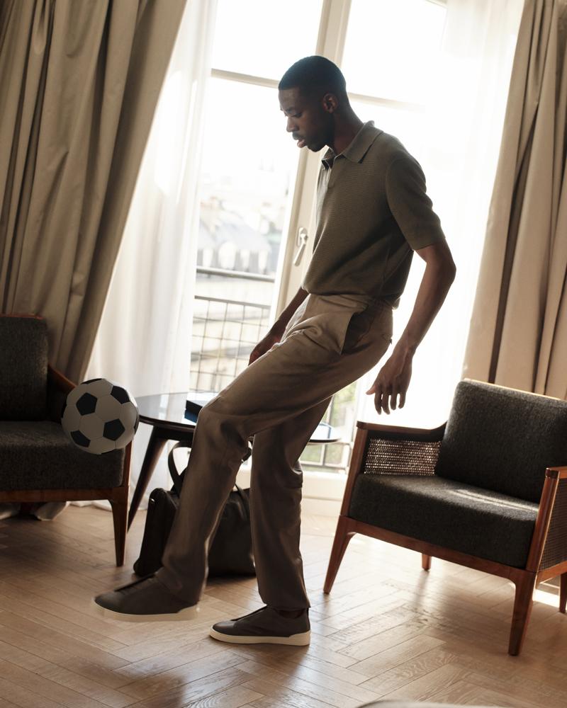 Ousmane Dembélé © Zegna / Pierre Mouton.