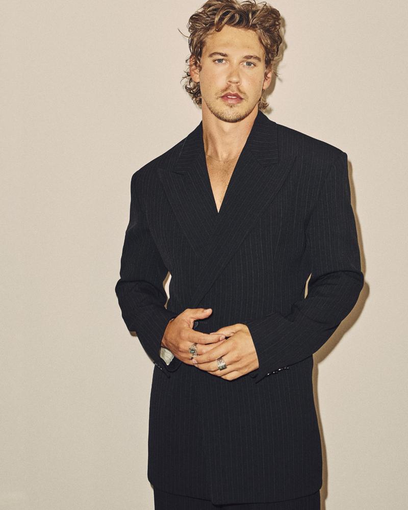 Austin Butler au défilé Saint Laurent homme printemps-été 2027 à la Fashion Week de Paris