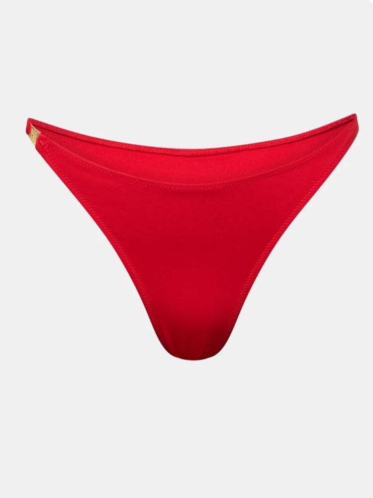 Culotte de bikini rouge, Saint Sass.
