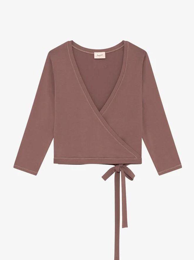 cache coeur marron repetto