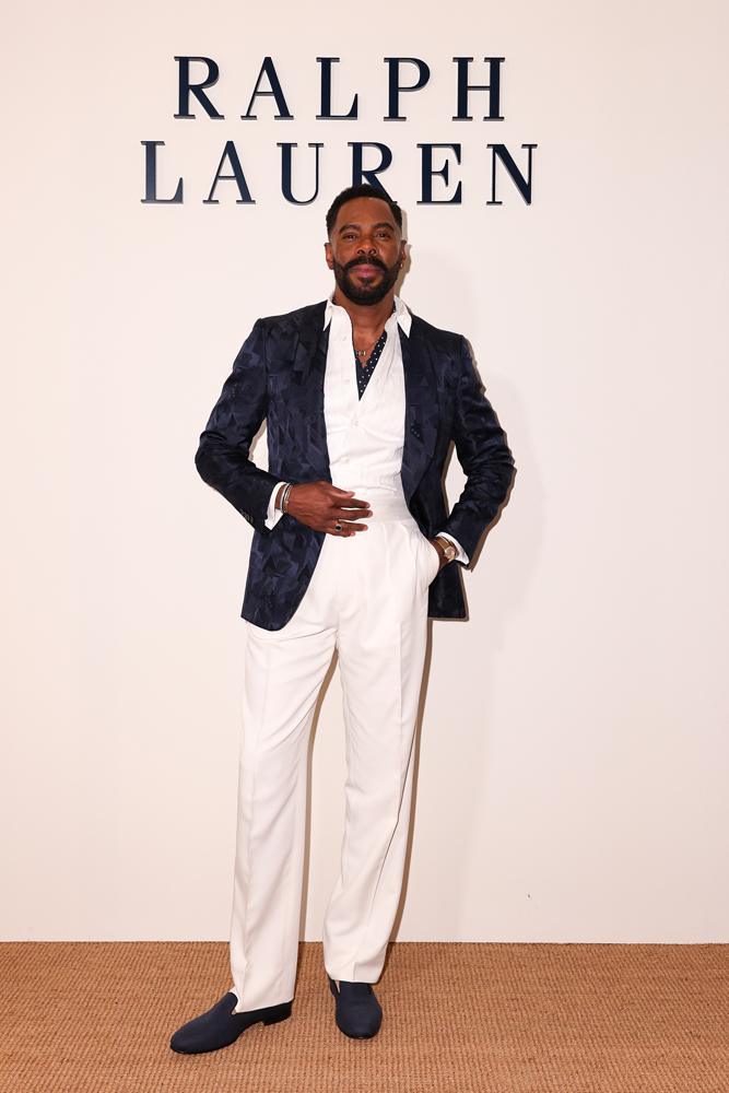 Colman Domingo au défilé Ralph Lauren homme printemps-été 2027.