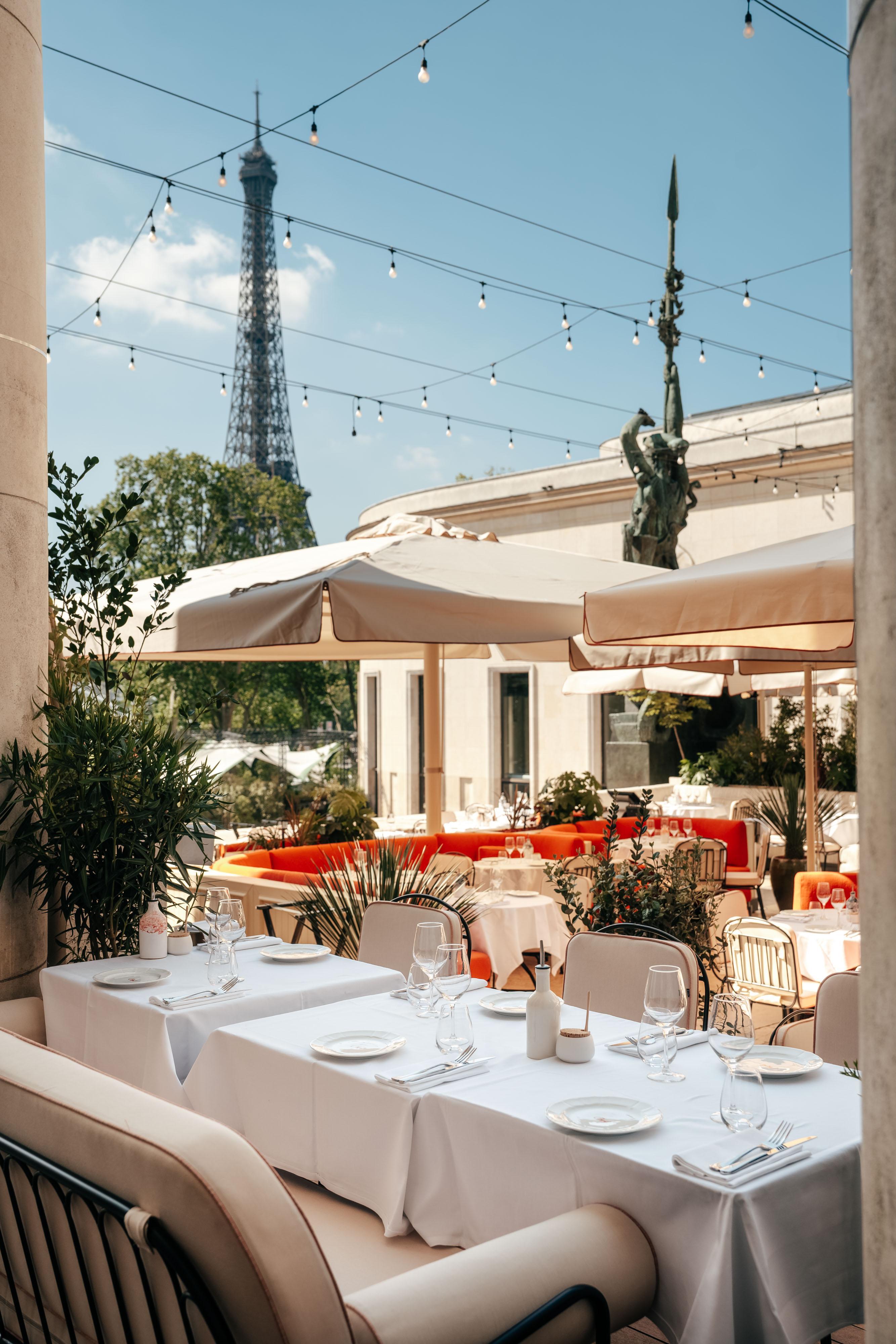 La terrasse du restaurant Corail.
