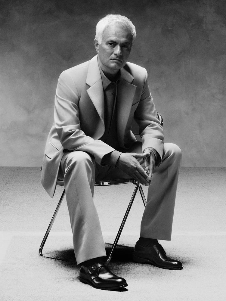 La campagne Ferragamo x José Mourinho.