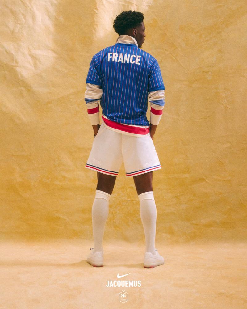 La collaboration Jacquemus x Équipe de France x Nike.