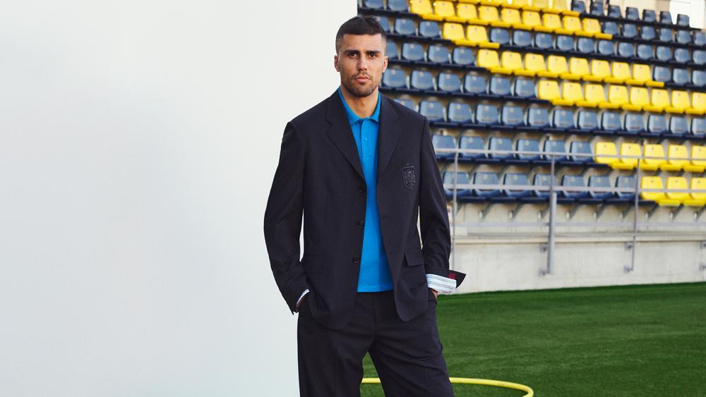 Le joueur de football Rodrigo Hernández Cascante (alias Rodri) pour Loewe.