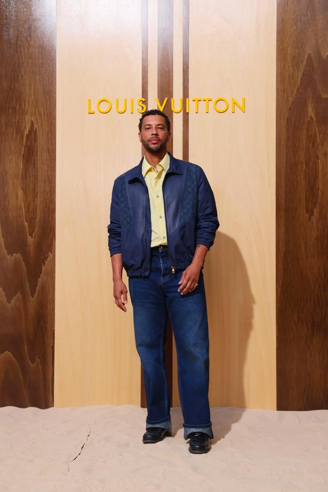 Disiz au défilé Louis Vuitton homme printemps-été 2027 dans le cadre de la Fashion Week de Paris, le 23 juin 2026 à Paris, en France.