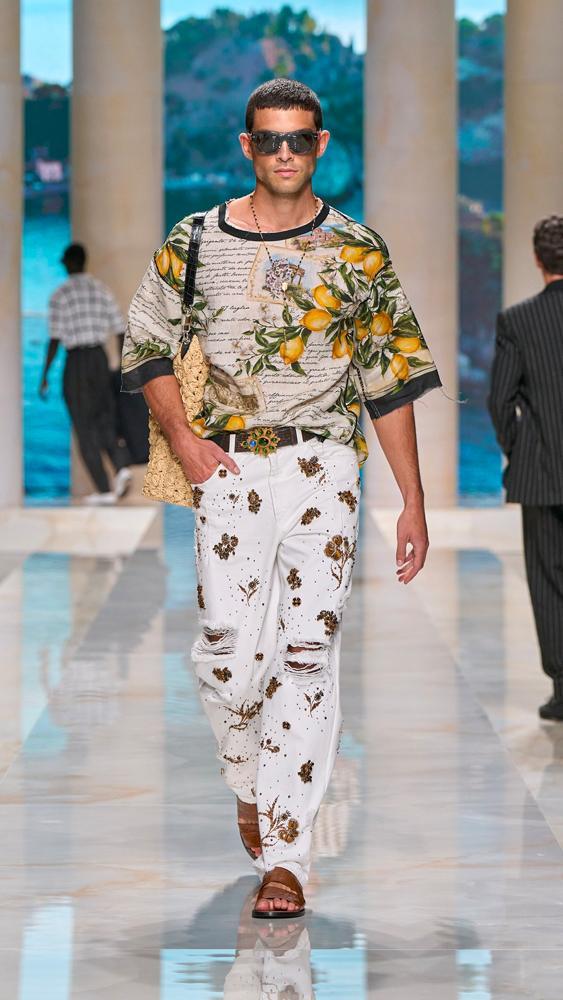 Le défilé dolce & gabbana printemps-été 2027 à la fashion week de milan