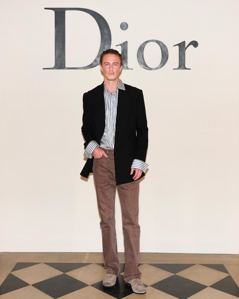 Drew Starkey au défilé Dior homme printemps été 2027.