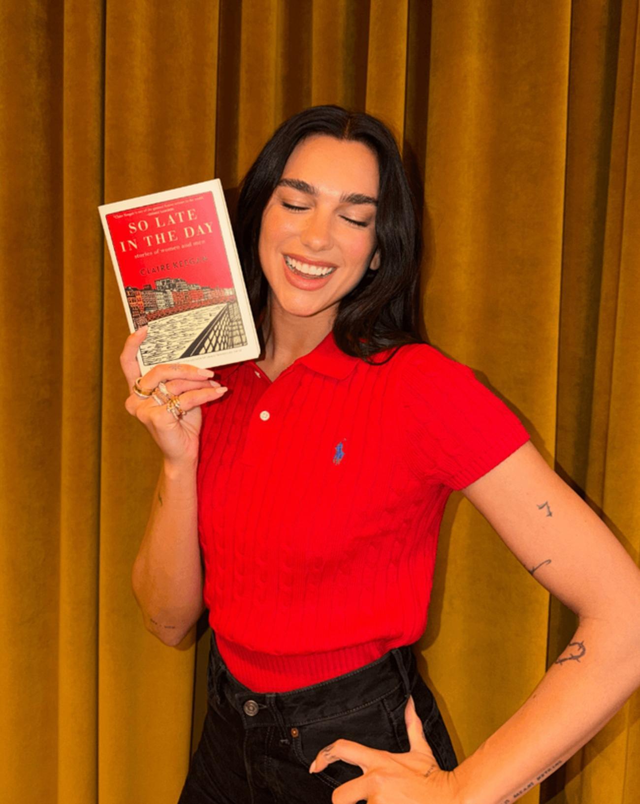 La chanteuse Dua Lipa.
