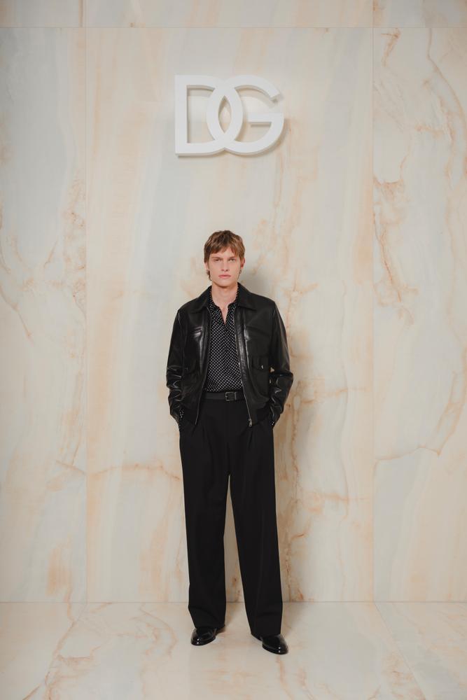 Emmanuel Macchia au défilé Dolce & Gabbana homme printemps-été 2027.