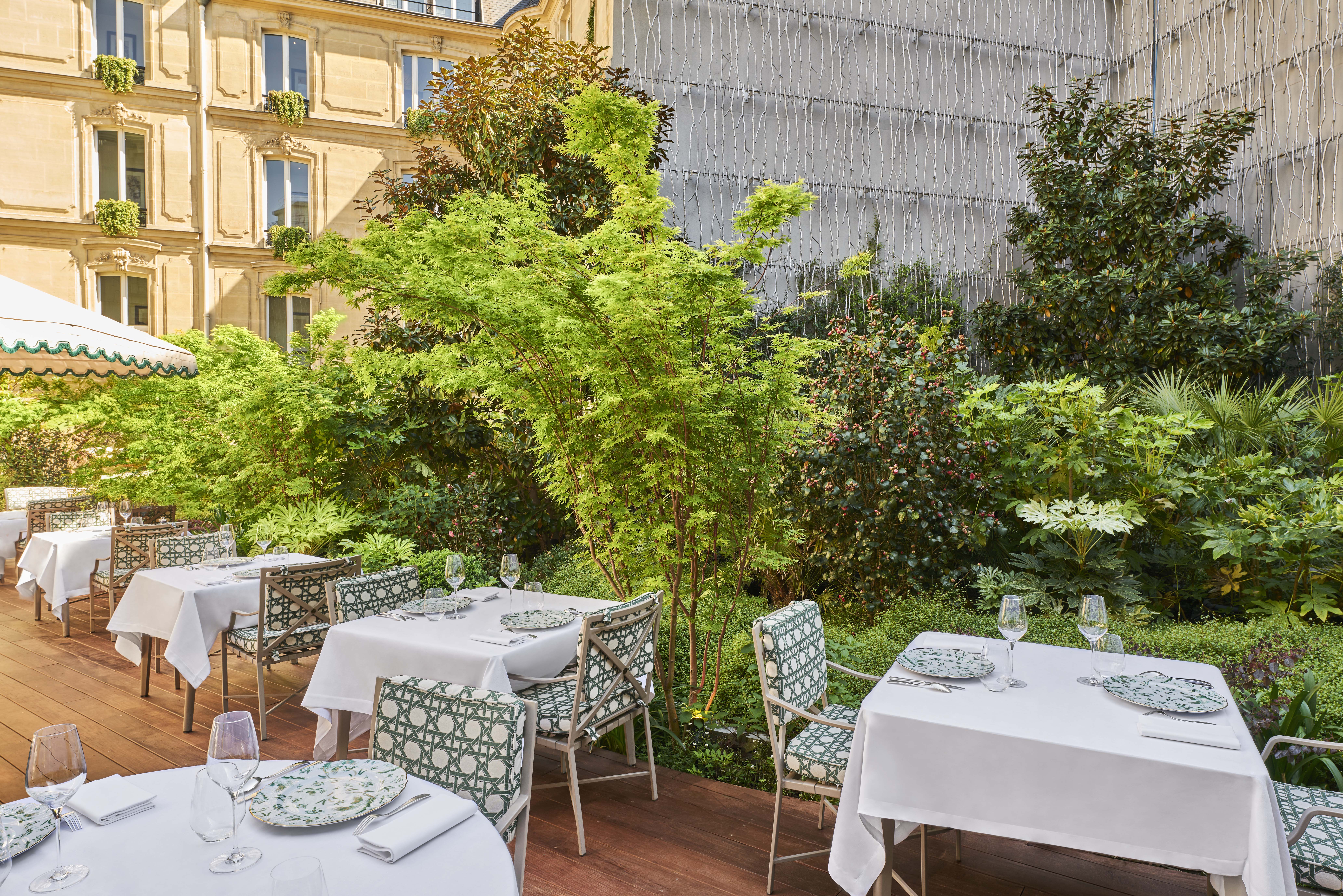 La terrasse du Joy au Fouquet's.