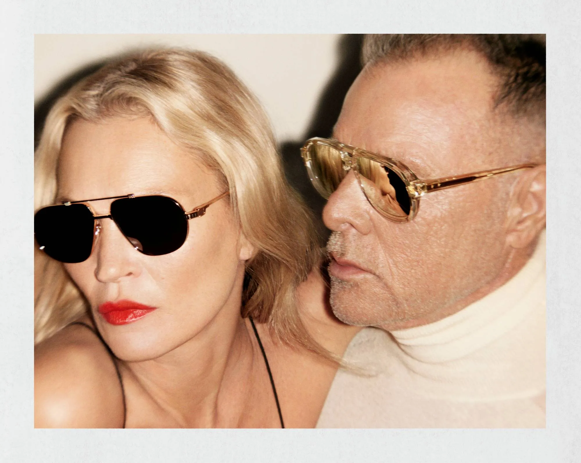 Kate Moss et Jacques Marie Mage par Ezra Petronio.
