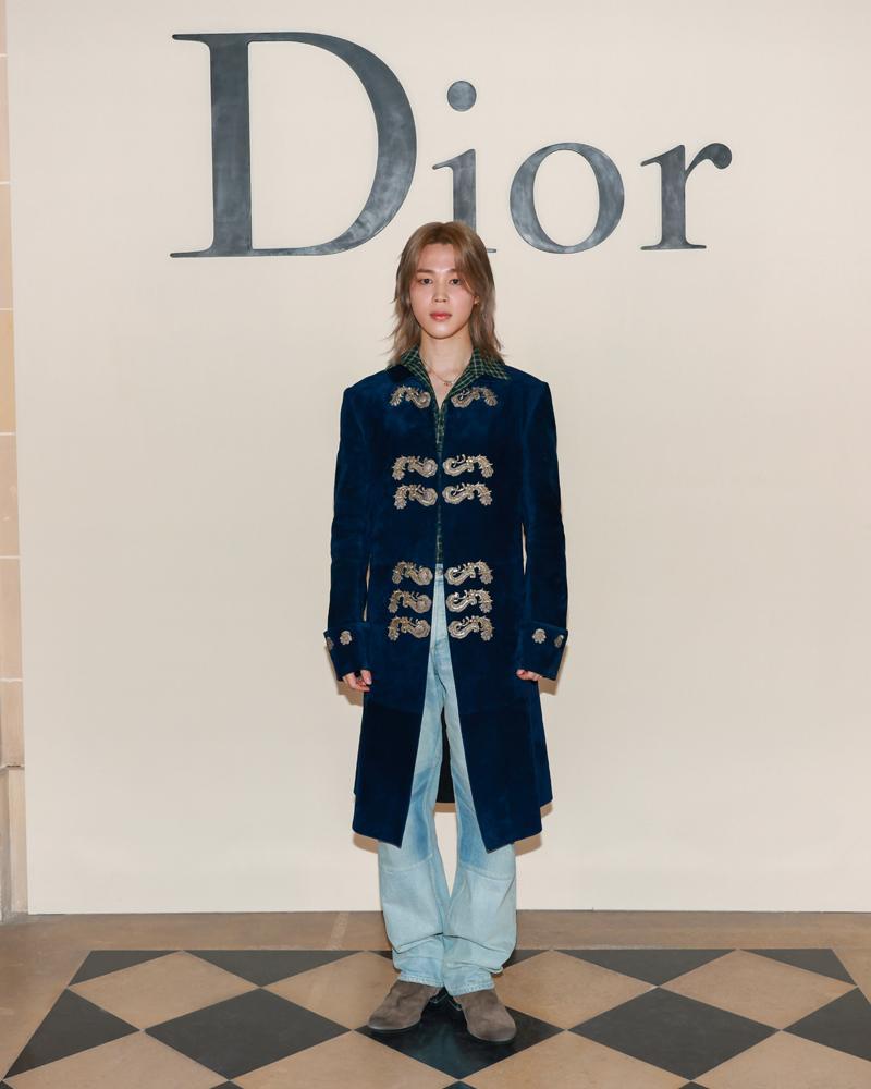 Jimin au défilé Dior homme printemps été 2027.