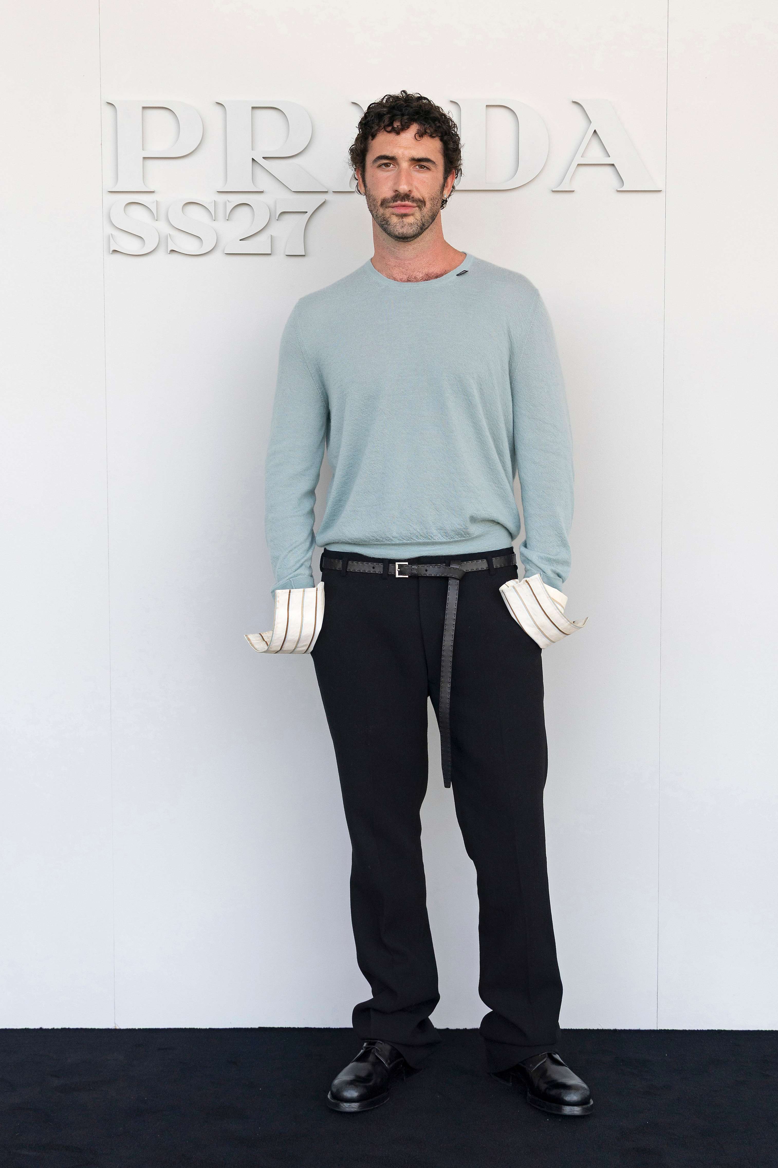 Jordan Firstman au défilé Prada homme printemps-été 2027.