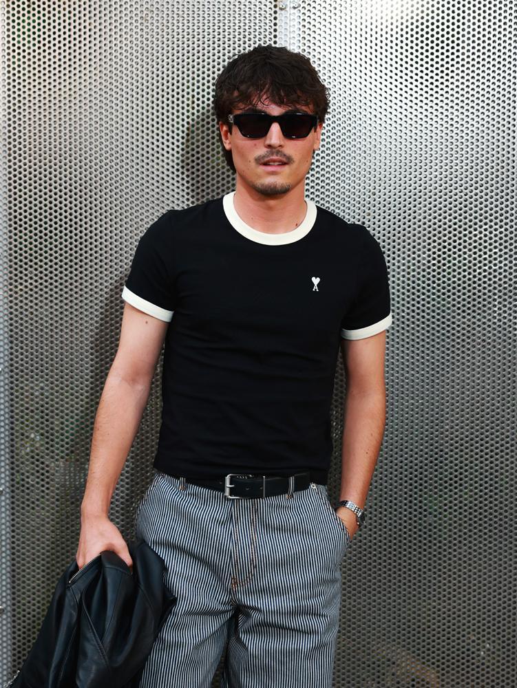 Julien de Saint Jean au défilé AMI Paris homme printemps-été 2027.