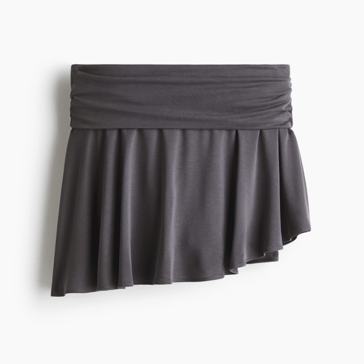jupe asymétrique h&m