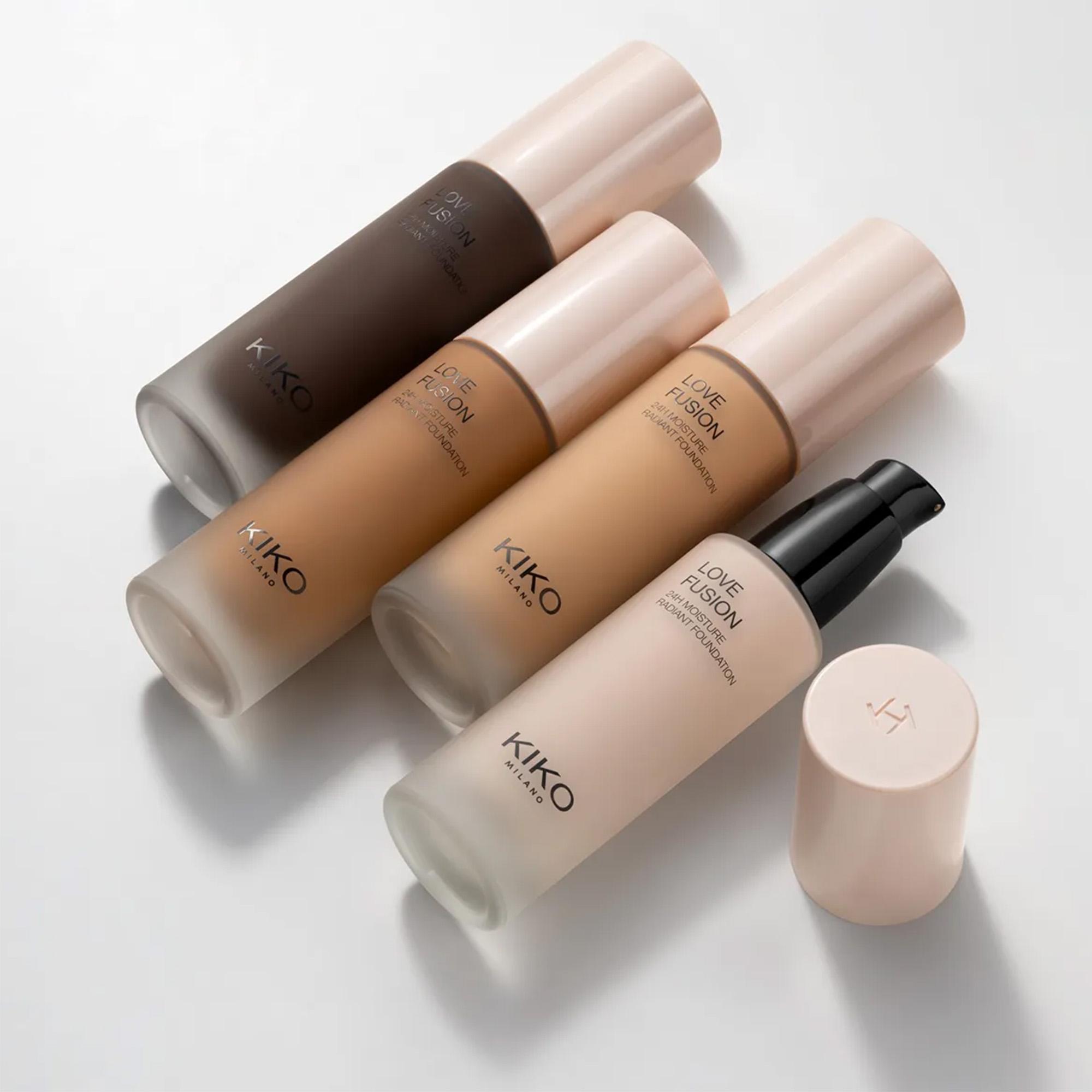 Fonds de teint, Love Fusion 24h Moisture Radiant Foundation, KIKO MILANO