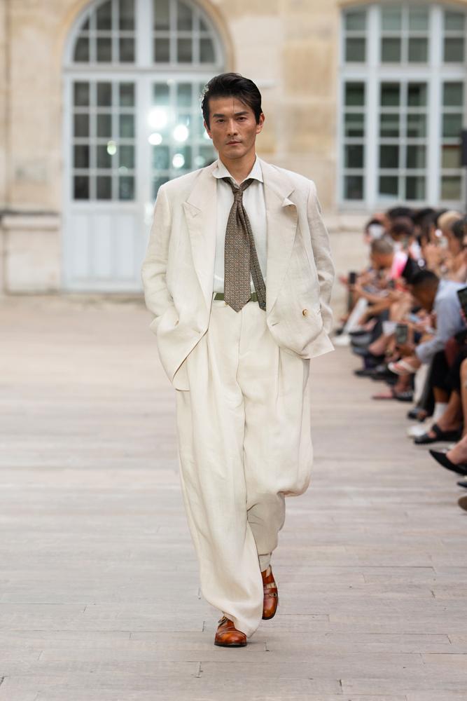 Le défilé Soshiotsuki printemps-été 2027 à la Fashion Week de Paris
