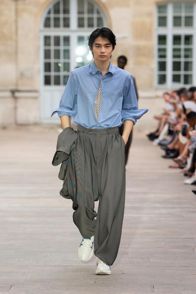 Le défilé Soshiotsuki printemps-été 2027 à la Fashion Week de Paris