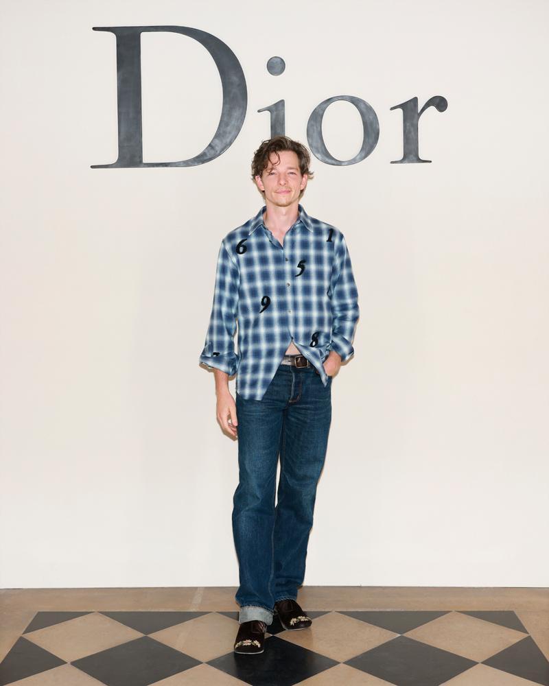 Mike Faist au défilé Dior homme printemps été 2027.