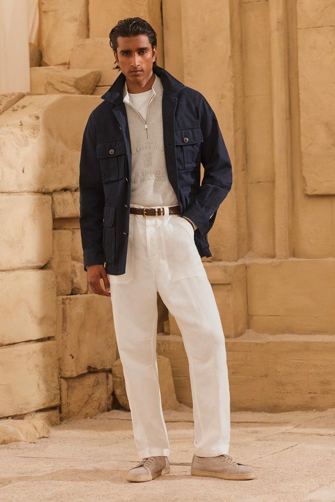 Brunello Cucinelli collection homme printemps-été 2027.