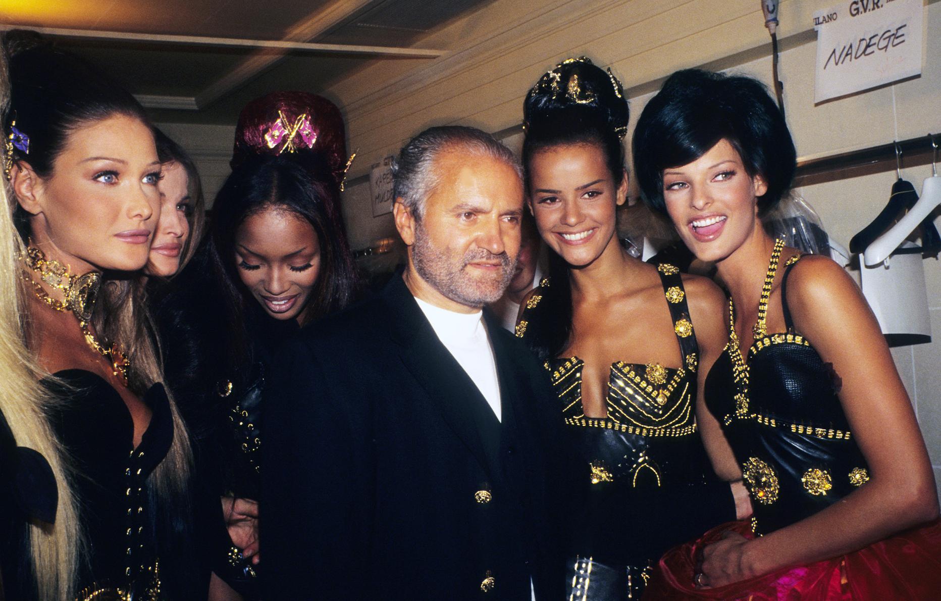 How Gianni Versace shaped the geatest 1990s supermodels