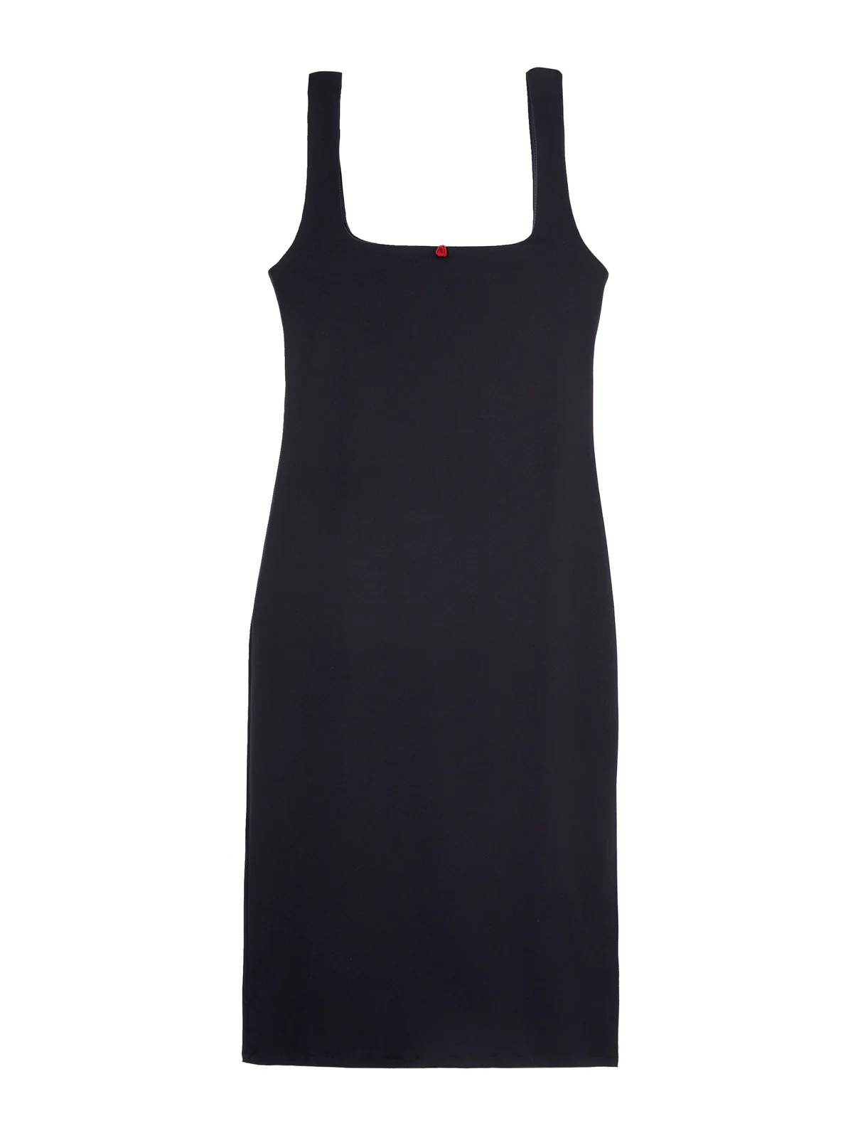 robe de plage noire etam x rouge