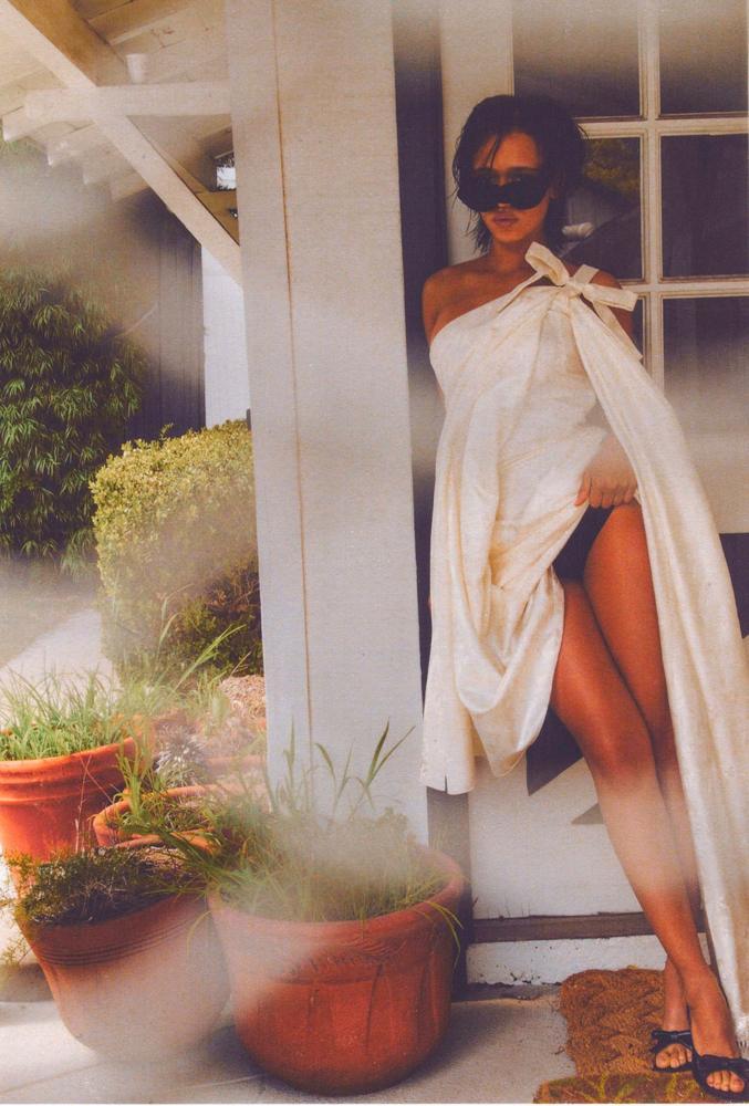 Taylor Russell en Dior pour Numéro.