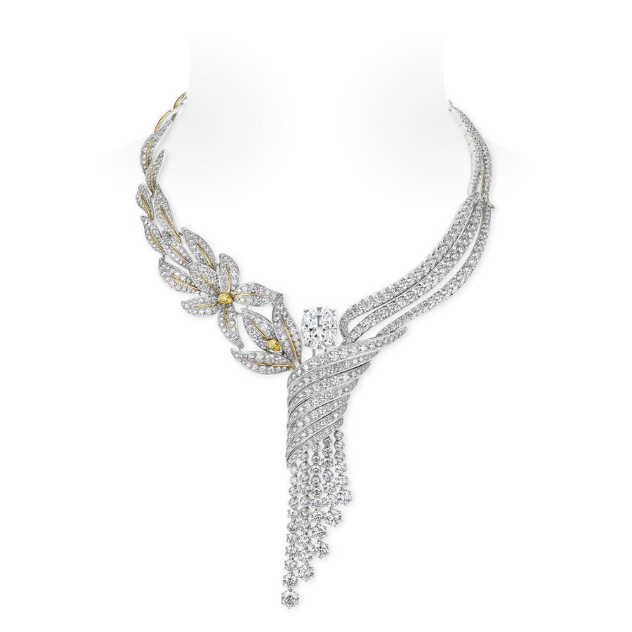 Collier Chaumet Vanilla Flower, haute joaillerie 2026.