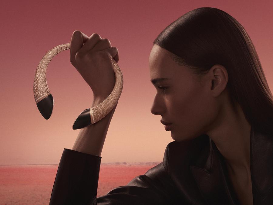 Collier Centaure Hermès haute joaillerie. © Julien Martinez.