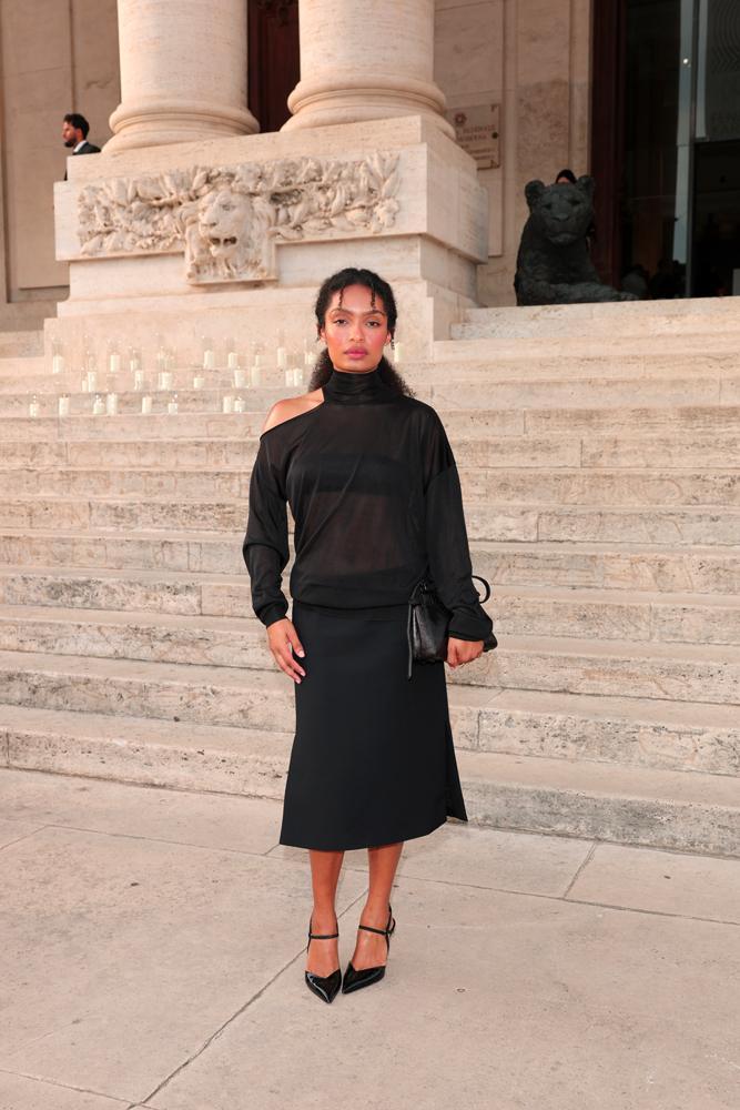 Yara Shahidi au défilé Fendi haute couture automne-hiver 2026-2027