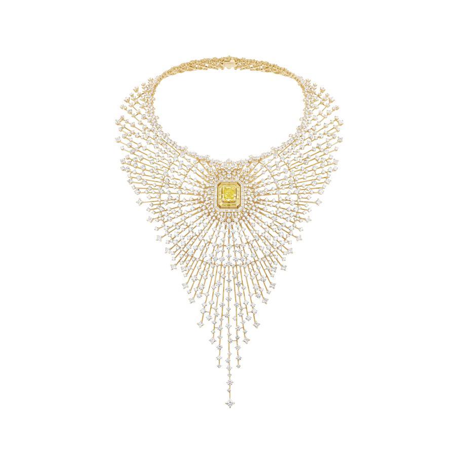 Collier fred haute joaillerie 2026 Soleil D'or.