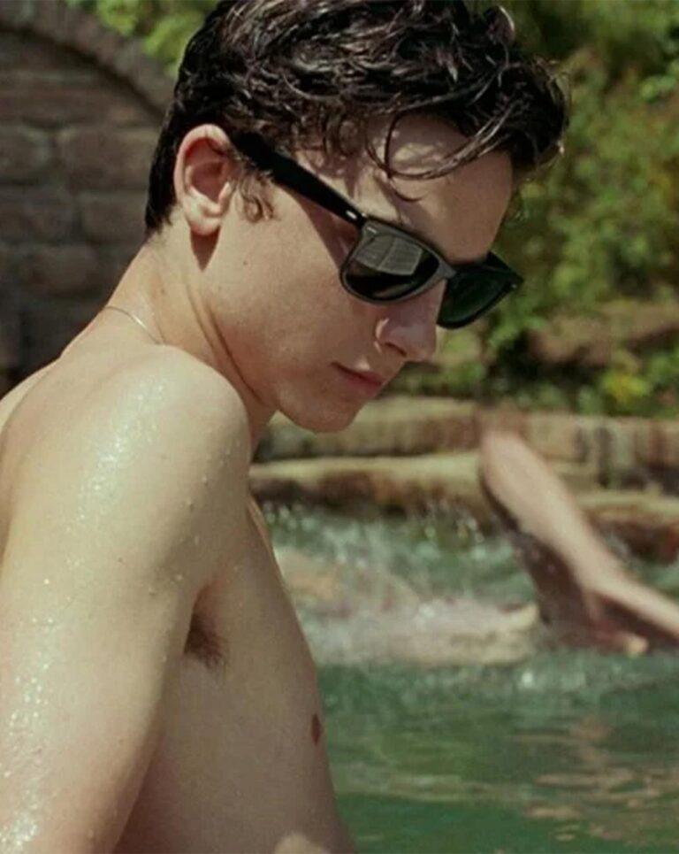 Timothee Chalamet dans le film Call Me By Your Name (2017). © Sony Pictures.