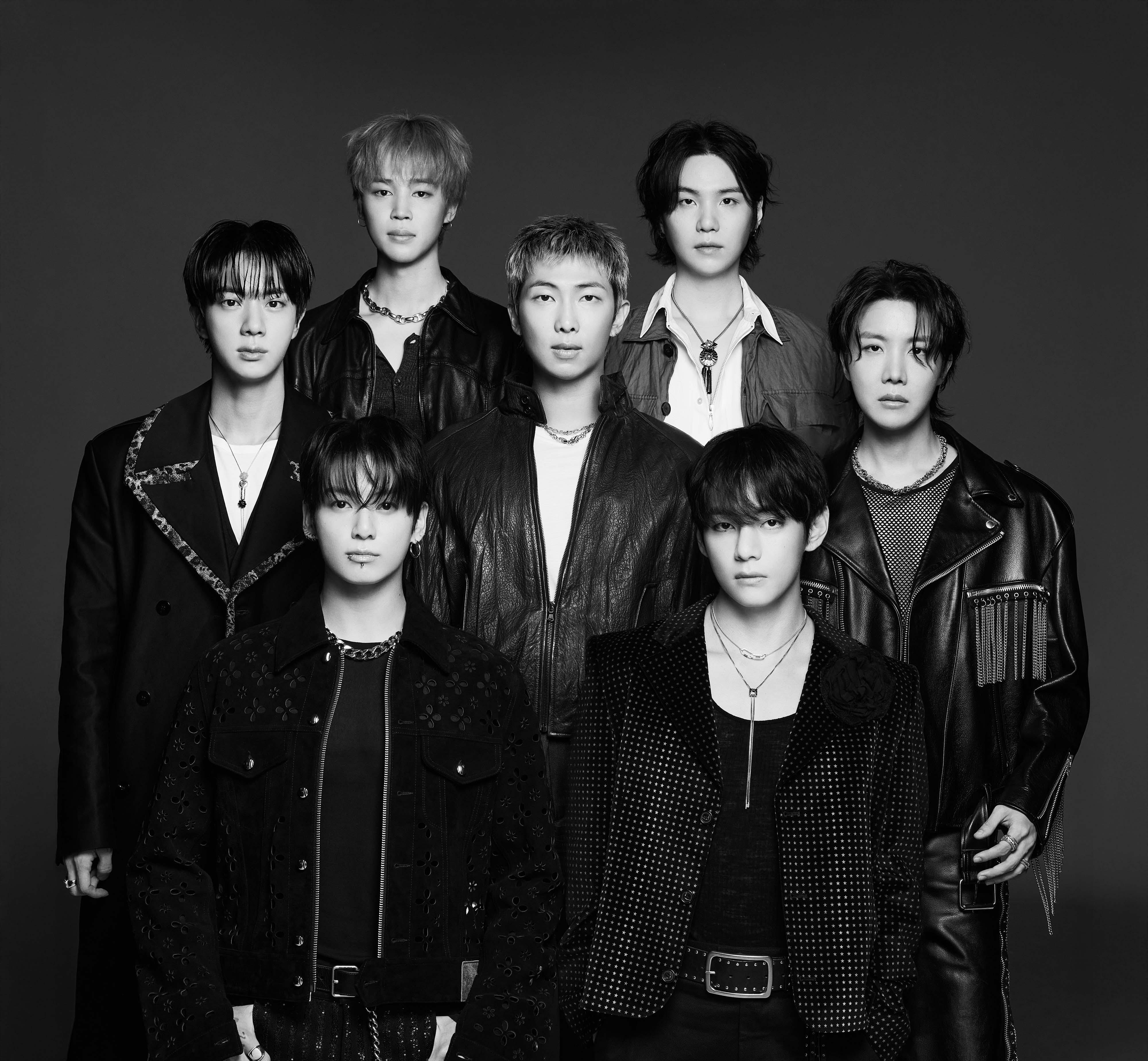 Le groupe BTS.
