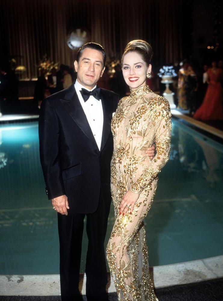 Sharon Stone et Robert De Niro dans le film Casino.