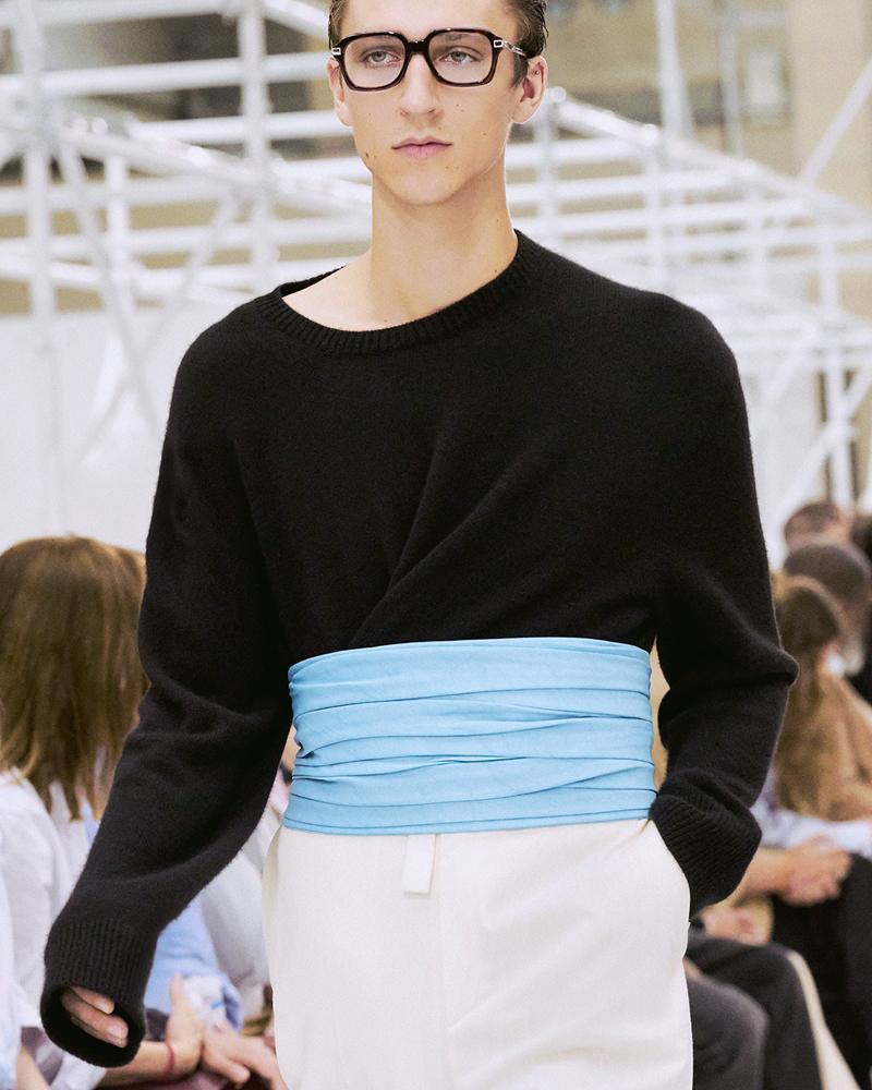 Détail du défilé Celine homme printemps été 2027.