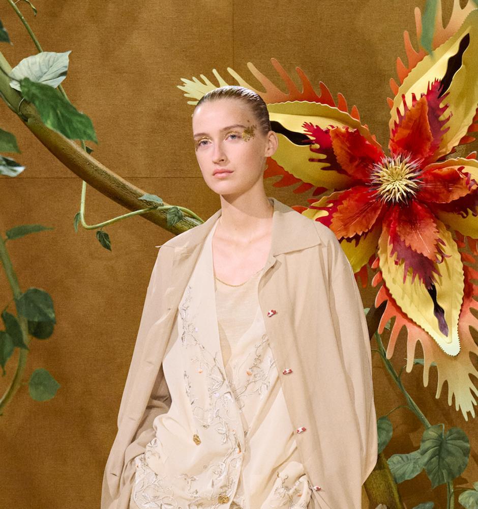 Le make up du look 25 du défilé Chanel haute couture automne-hiver 2026-2027.