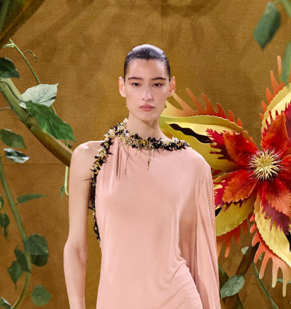 Le make up du look 58 du défilé Chanel haute couture automne-hiver 2026-2027.