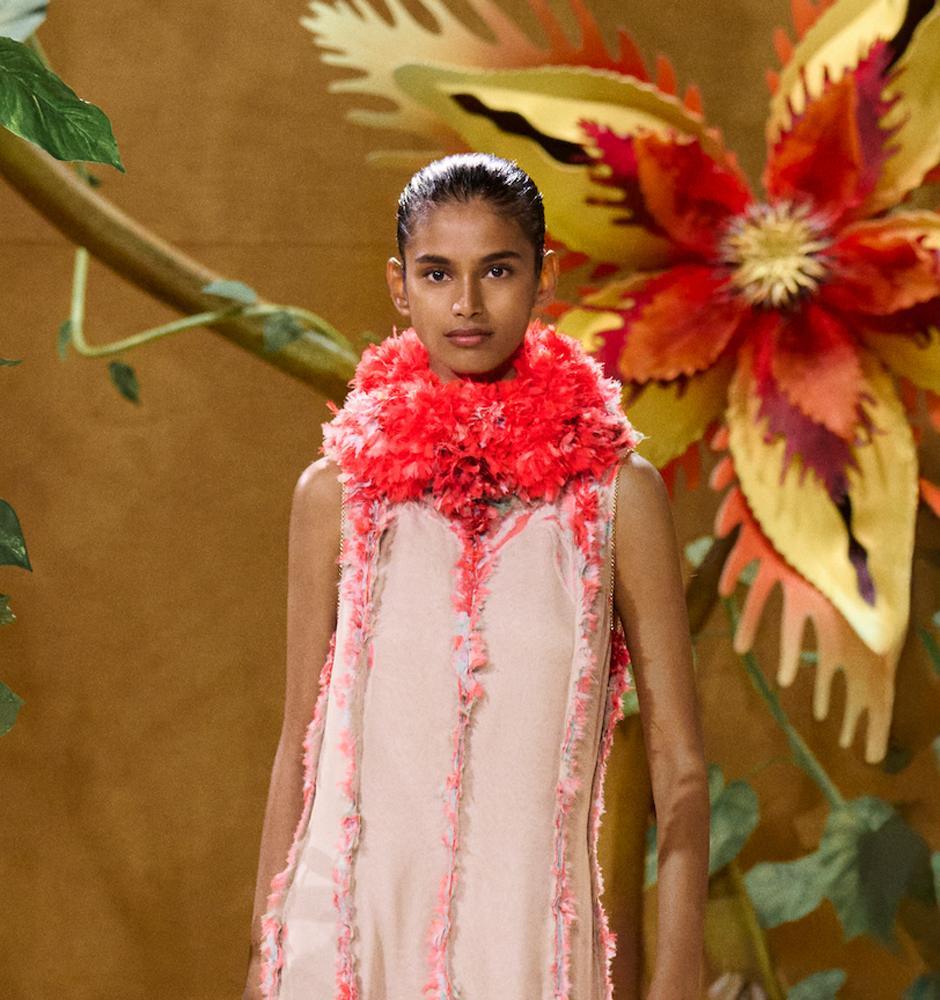 Le make up du look 42 du défilé Chanel haute couture automne-hiver 2026-2027.