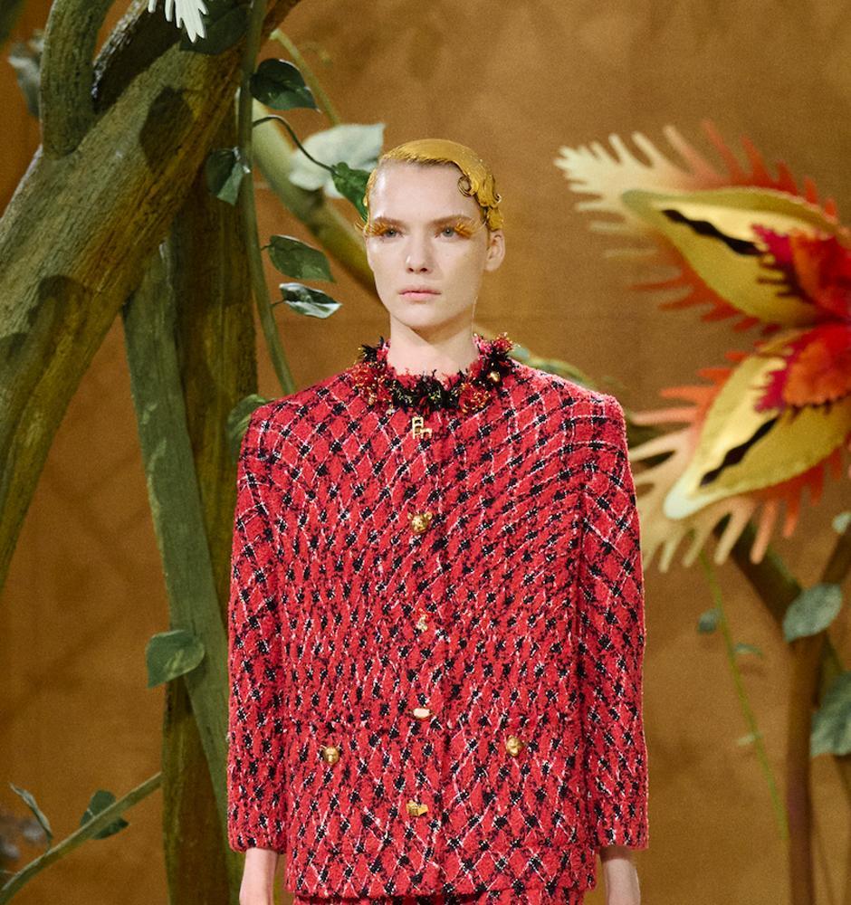 Le make up du look 19 du défilé Chanel haute couture automne-hiver 2026-2027.