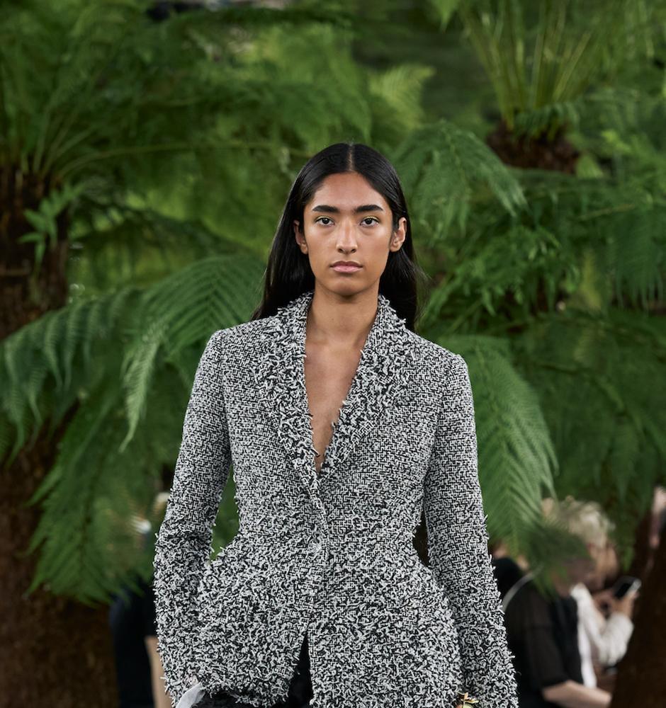 Le make up du look 40 du défilé Dior haute couture automne-hiver 2026-2027.
