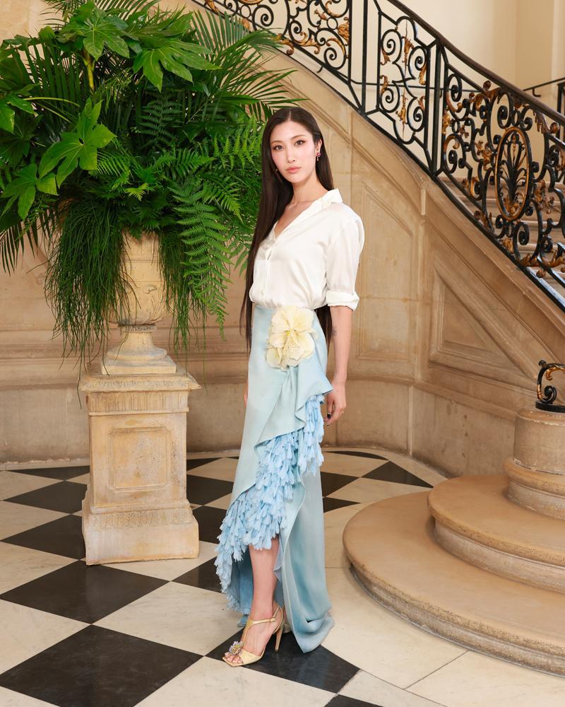 Ejae au défilé Dior haute couture automne hiver 2026-2027.