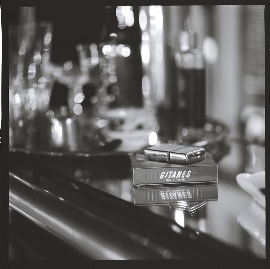 Le paquet de gitanes de Serge Gainsbourg, photo par Charlotte Gainsbourg