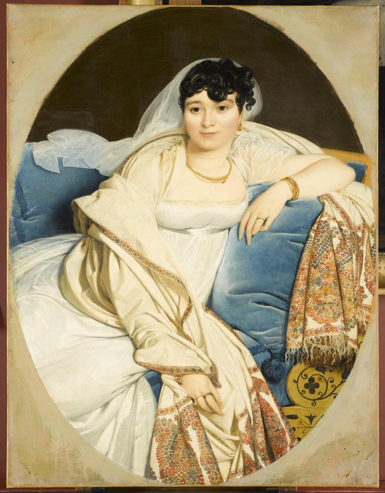 peinture de Jean-Auguste-Dominique Ingres, Madame Rivière (1805), exposée au musée Ingres-Bourdelle à Montauban en 2026