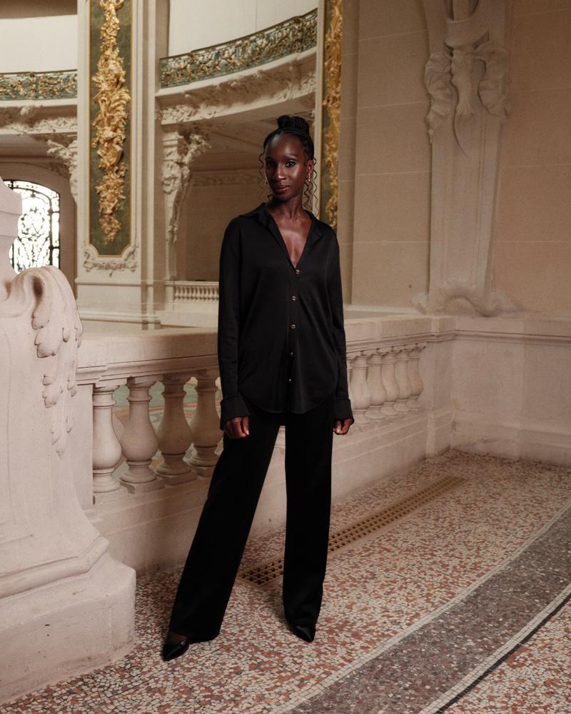 Eye Haidara au défilé Chanel haute couture automne hiver 2026-2027.
