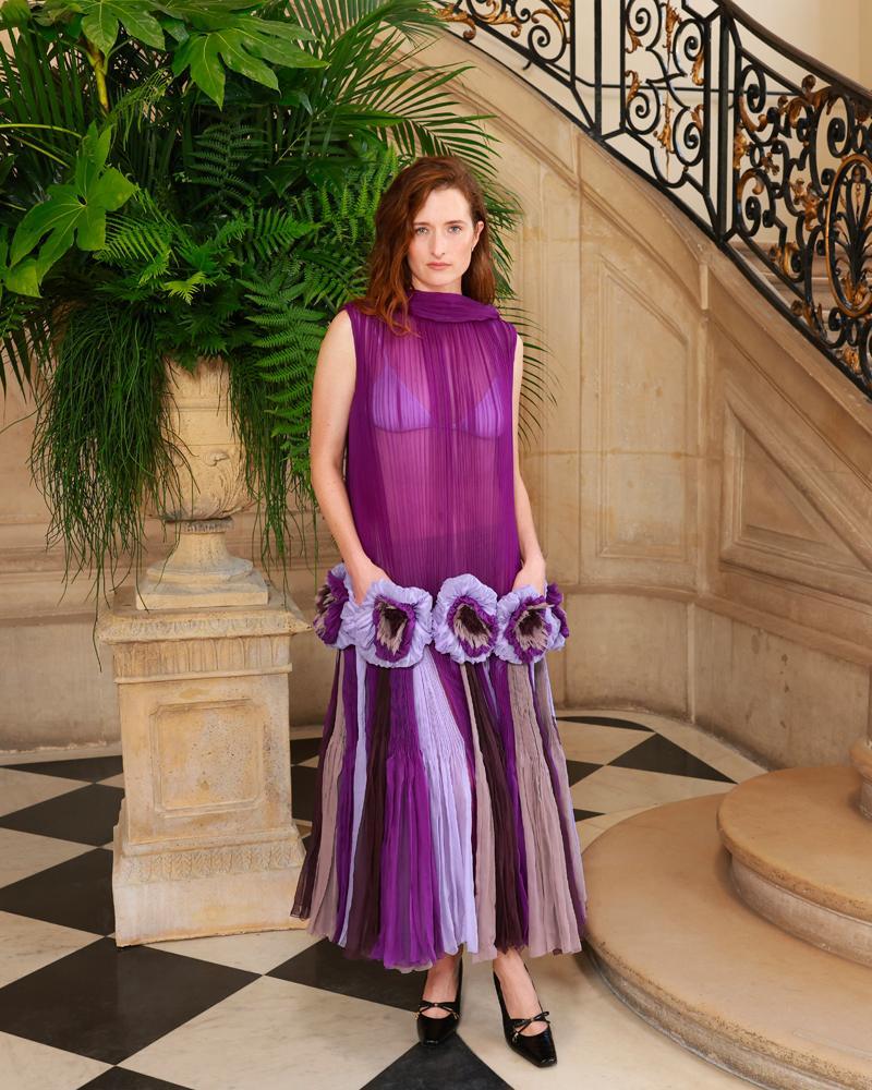 Grace Gummer au défilé Dior haute couture automne hiver 2026-2027.