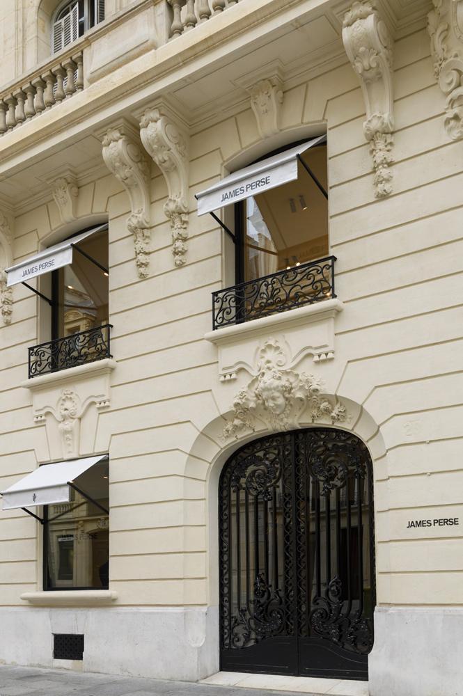 Le flagship James Perse à Paris.